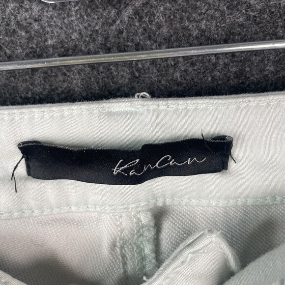 Kancan Estilo Mint Green High Rise Skinny Stretch Jeans Size 7/27 EUC - Picture 3 of 9